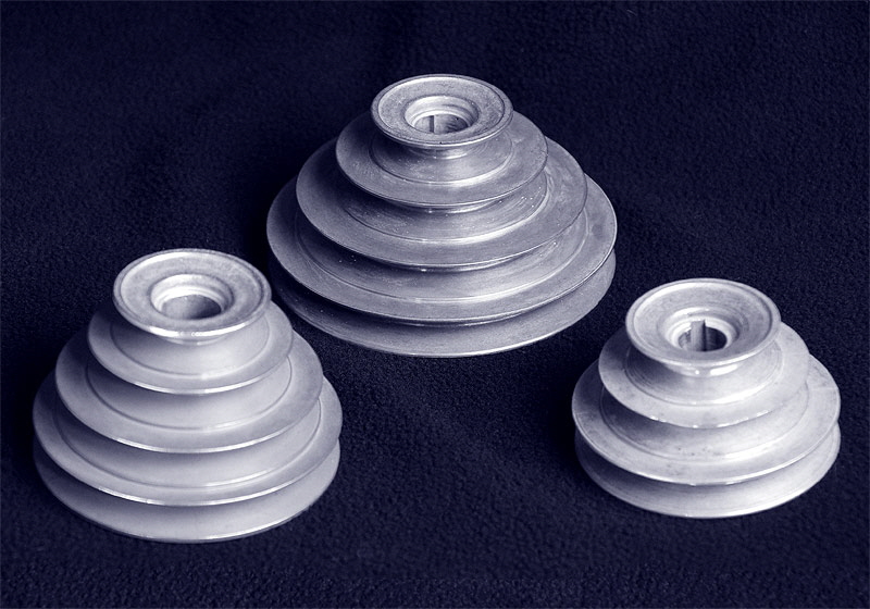 Cone Type Step Pulleys
